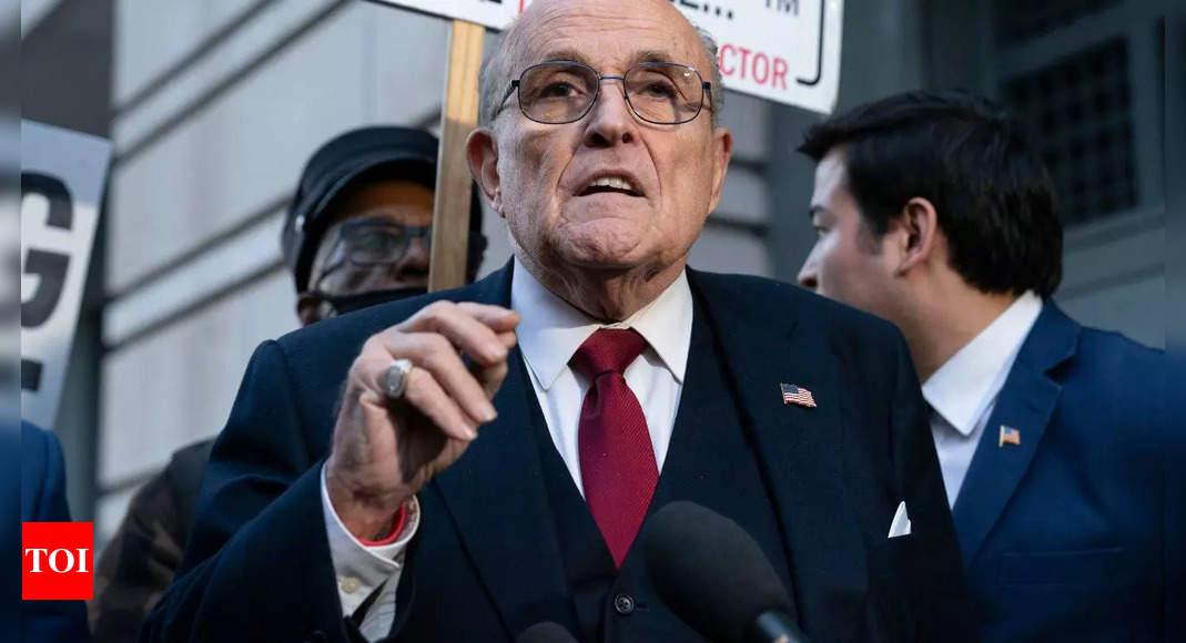 Court orders Trump's ex-lawyer Giuliani to hand over luxury items and NY apartment in defamation case. See list of products