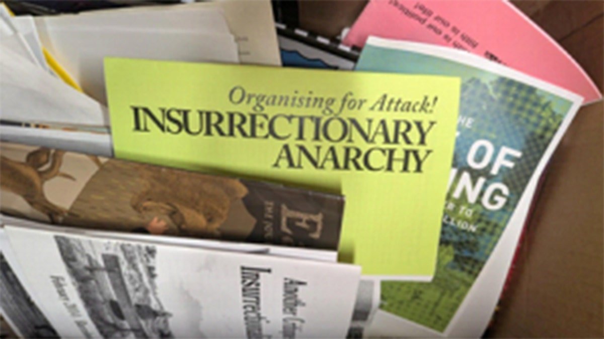 "The uprising anarchy" Propaganda flyer