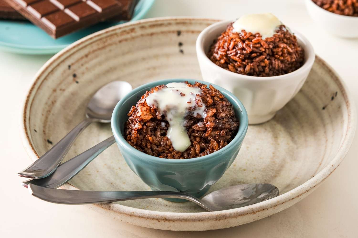 Recipe for chocolate rice (2 ingredients)