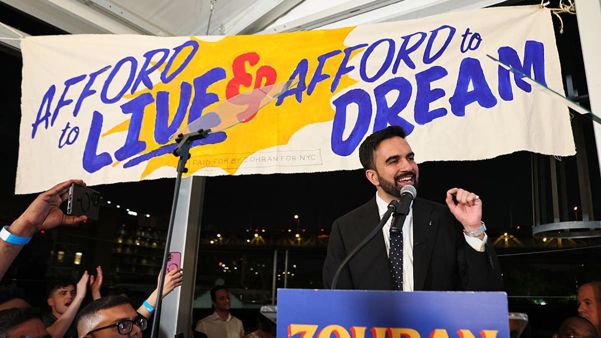 Mayoral candidate for New York Zohran Mamdani is holding the primary election night