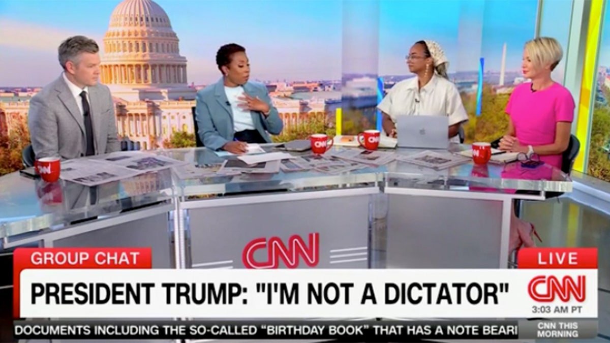 CNN host Audie Cornish talks about Trump looking like a dictator of crime.