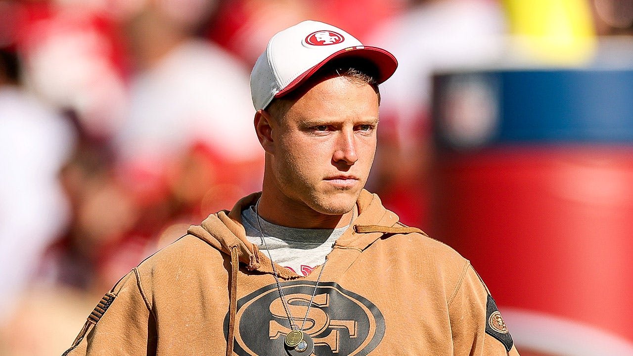 49ers' McCaffrey Questable with calf damage to seasonal opener against Seattle